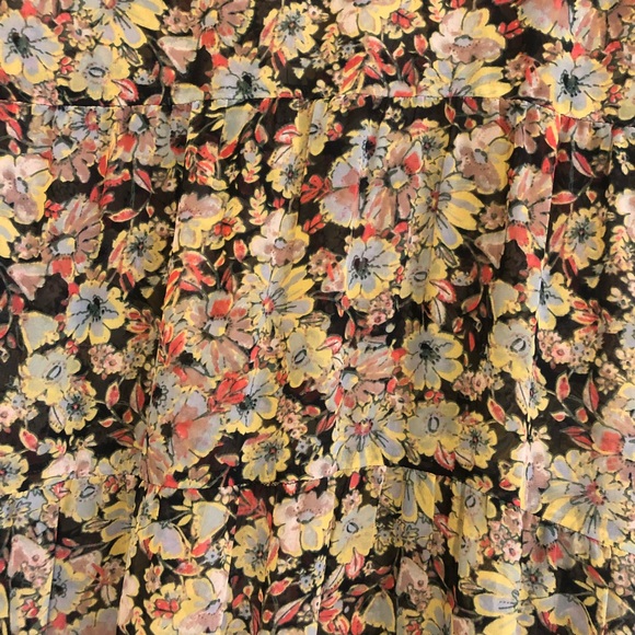 Urban Outfitters Kimchi Blue Sheer Floral Midi Dress 🌸 - Picture 7 of 9